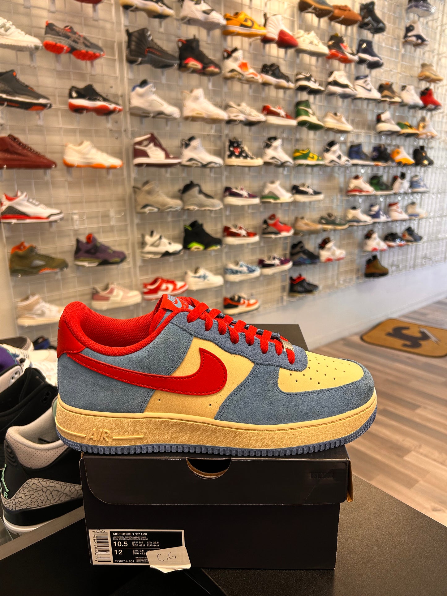 Doraemon Airforce 1s Size 10.5