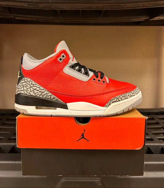 Red Cement 3s Size 8.5