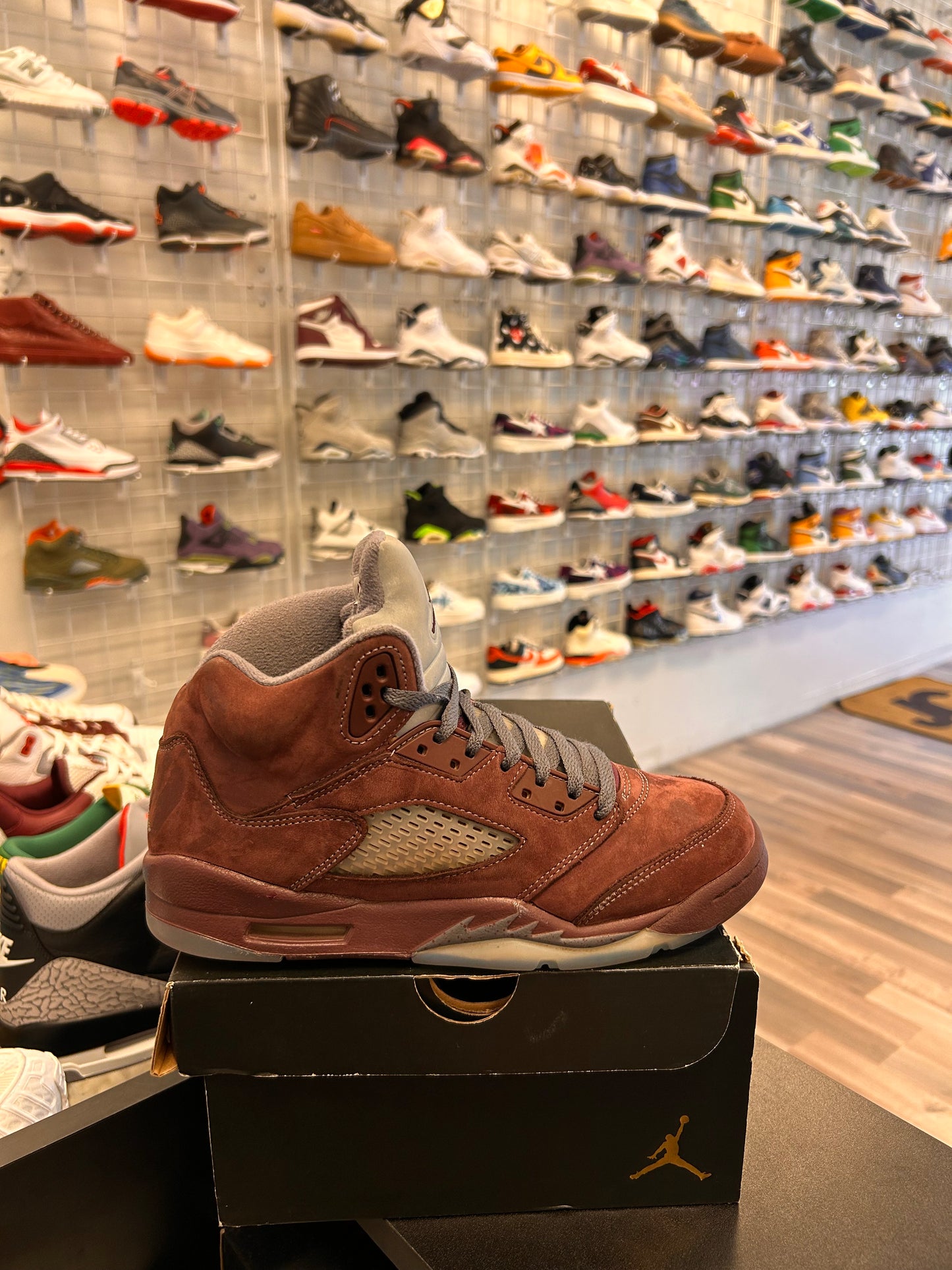 Burgundy 5s Size 6.5y