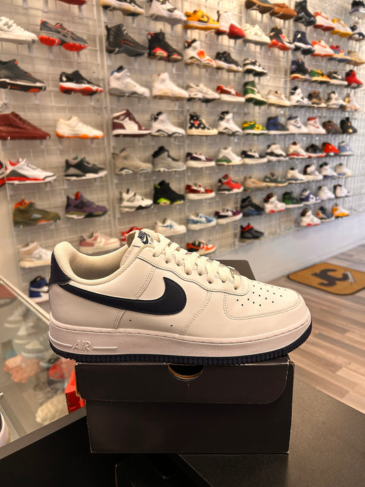 Navy White Airforce 1s Size 10.5